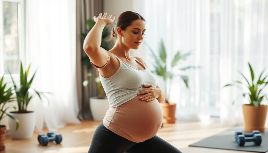 Exercise during early pregnancy