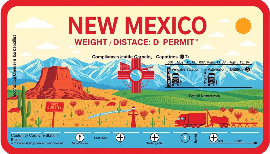 New Mexico Weight and Distance Permit