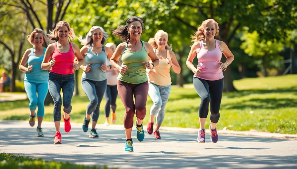 fat burning exercises for women over 40