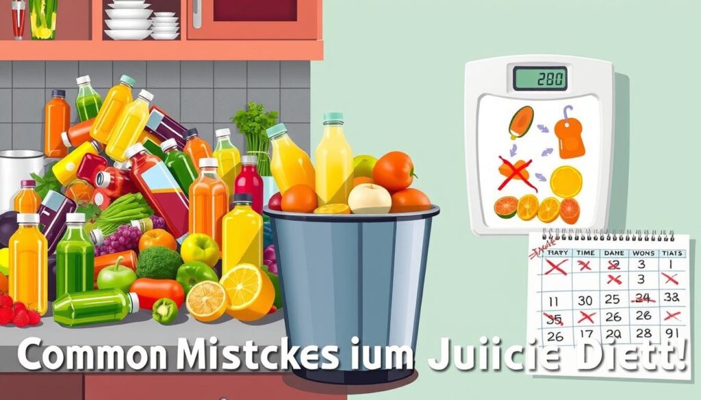 juice diet mistakes