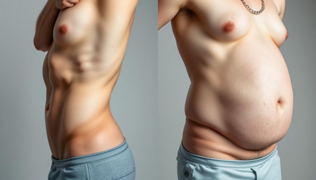 loose skin versus fat