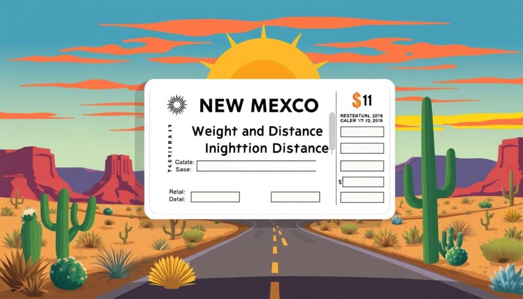 new mexico weight and distance permit