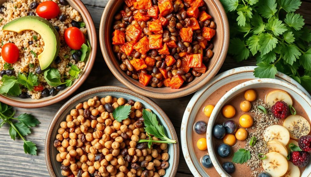 protein-rich plant-based meals