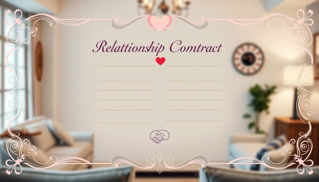 relationship contract template