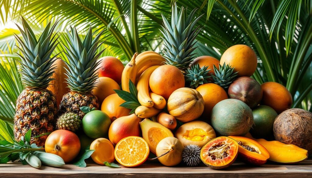 tropical fruits