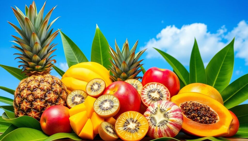 tropical fruits