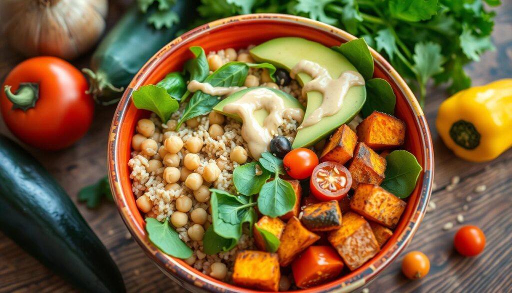 vegan protein bowls